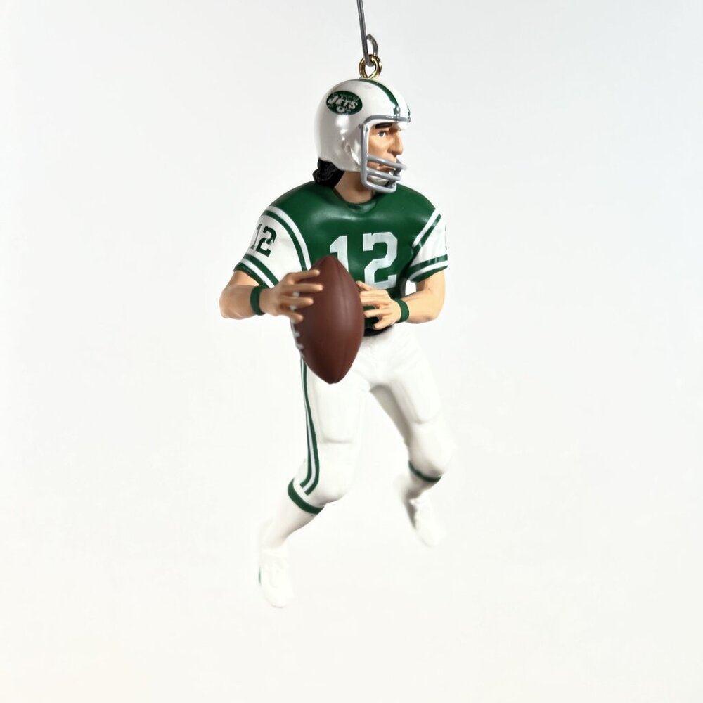 1995 Hallmark Christmas Ornament Football Legends Joe Namath #12 New York Jets - Picture 8 of 16
